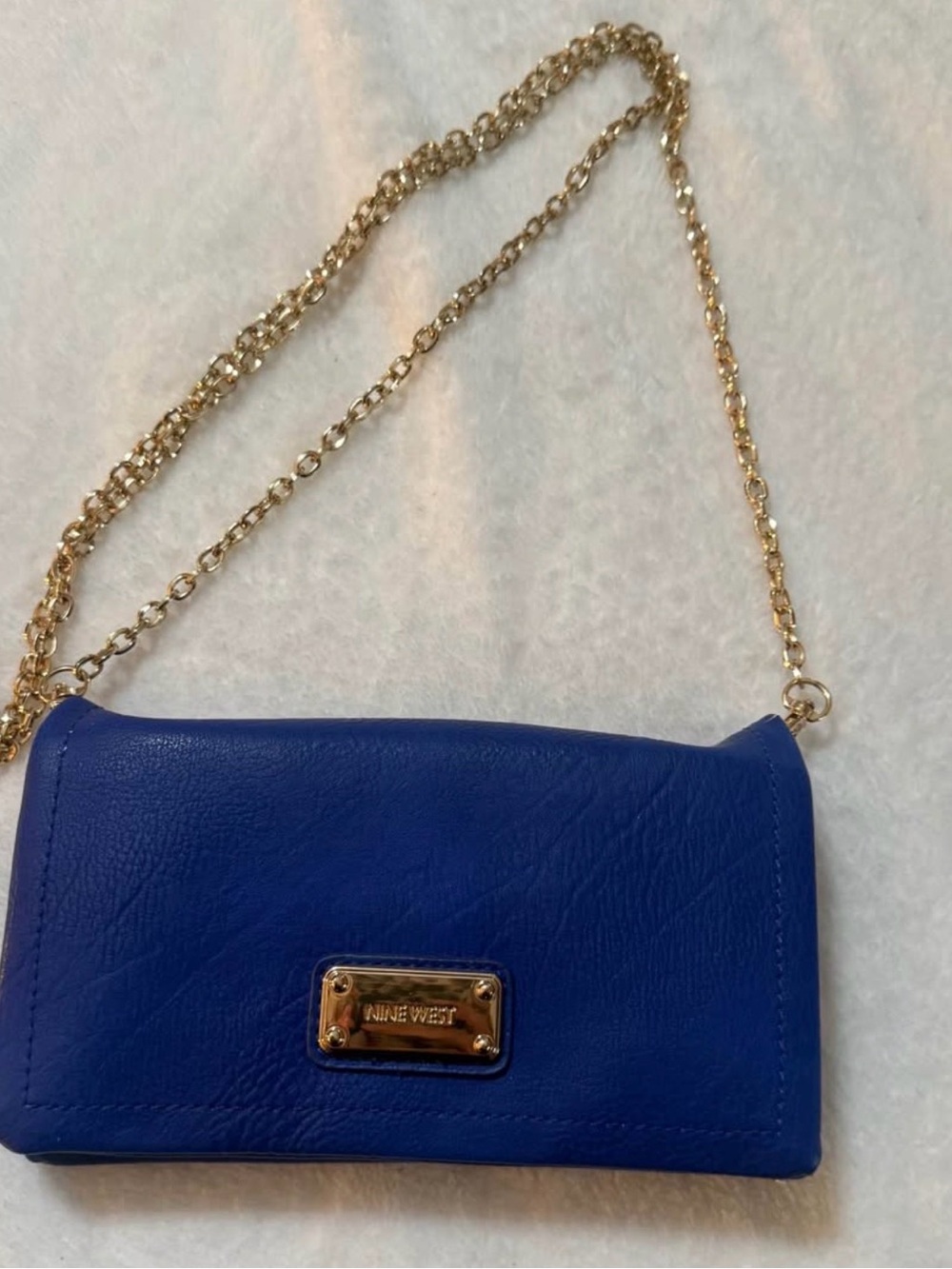 Nine West Blue Crossbody Wallet Purse 💙